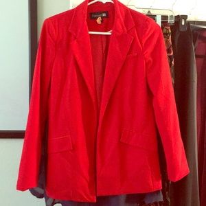 Forever 21 Red Blazer
